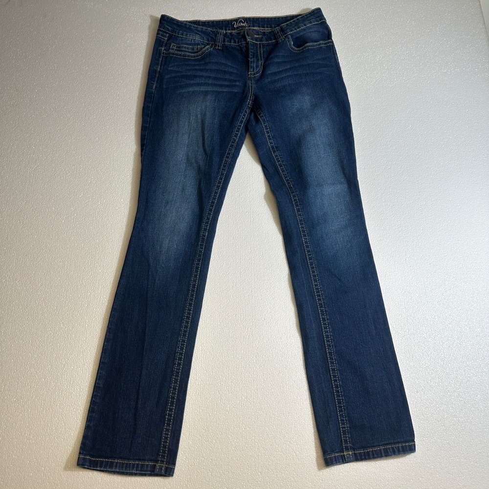 Vanity Womens Blue Wash Bootcut Jeans‎ Denim Pants Size 31W 32L